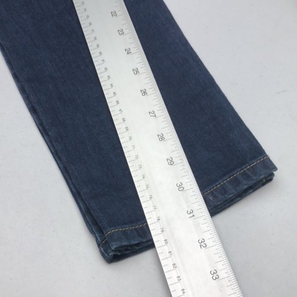 LIKE NEW WASSIMO CURVY HIGH-RISE SKINNY JEANS 14/32x31 ⭐ - Picture 9 of 10